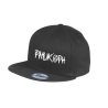 Phuk'Oph Hat Black & White Snapback Flatbill